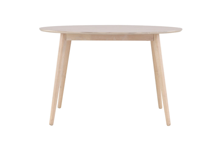 Venture Home Flora Dining Table ø120 - Whitewash / Veneer