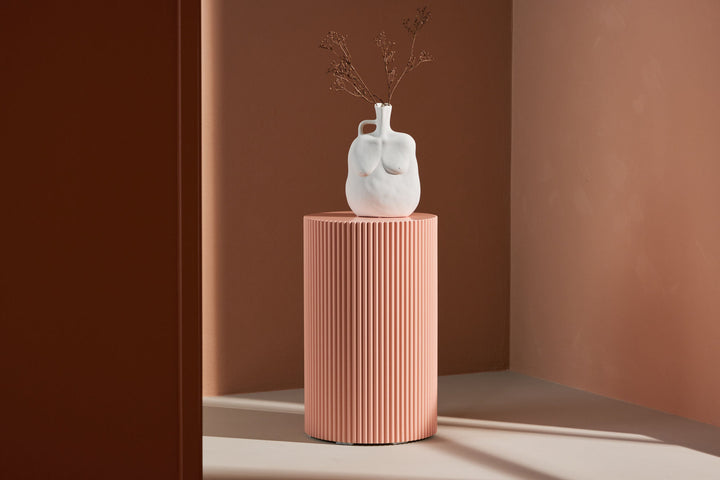 Venture Home Lenox Side Table ⌀30,5x50 cm - Peach