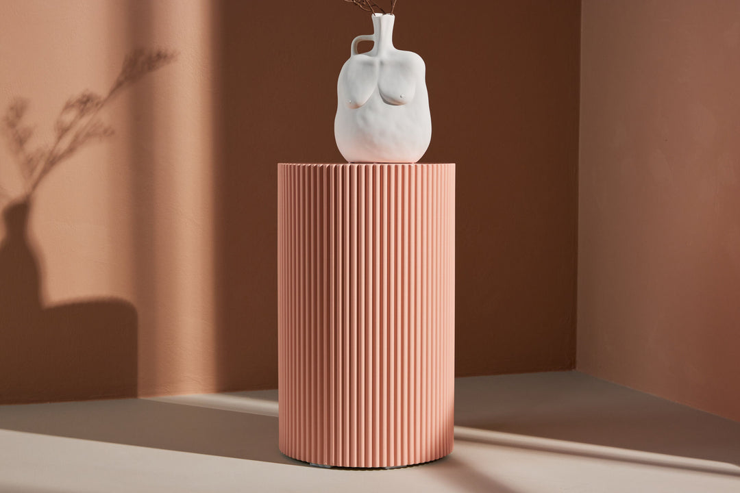 Venture Home Lenox Side Table ⌀30,5x50 cm - Peach