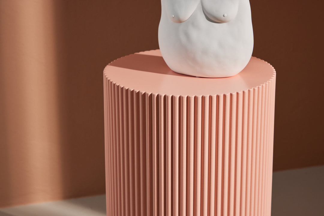 Venture Home Lenox Side Table ⌀30,5x50 cm - Peach