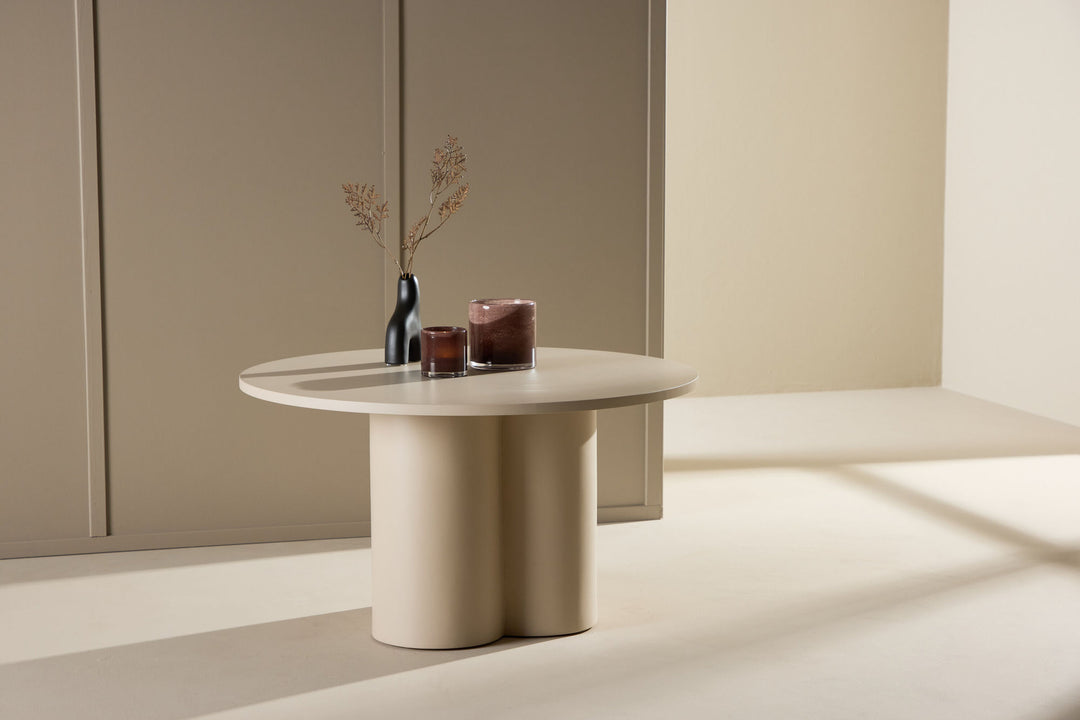 Venture Home Olivia Sofa Table ⌀80x45 cm - Beige