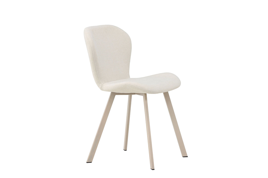 Venture Home Lilja Dining Chair 2-pack - Beige / Beige Fabric