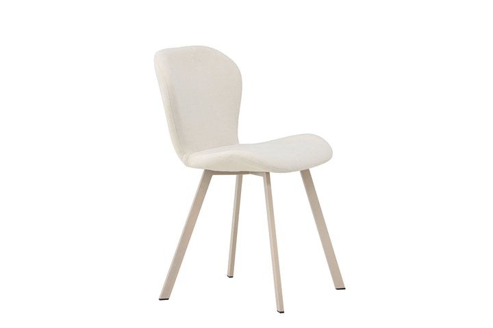 Venture Home Lilja Dining Chair 2-pack - Beige / Beige Fabric