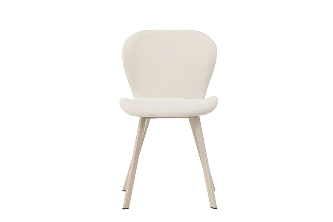 Venture Home Lilja Dining Chair 2-pack - Beige / Beige Fabric