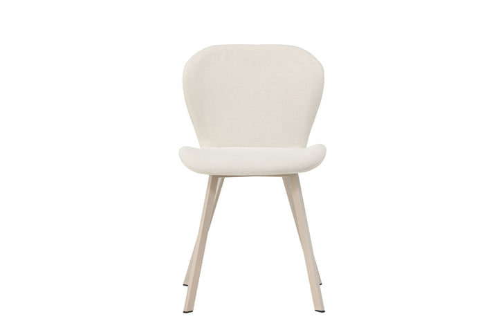 Venture Home Lilja Dining Chair 2-pack - Beige / Beige Fabric