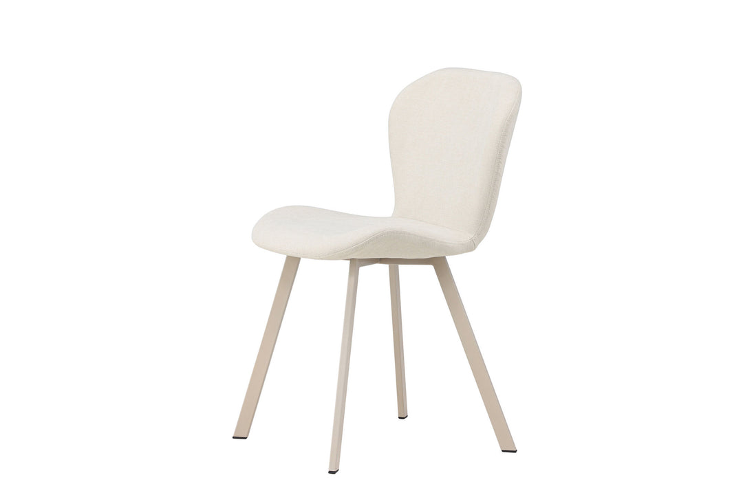 Venture Home Lilja Dining Chair 2-pack - Beige / Beige Fabric