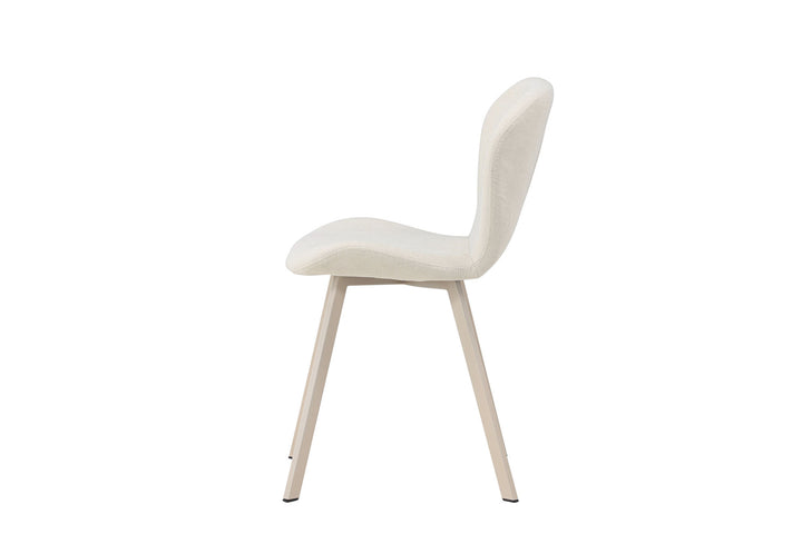 Venture Home Lilja Dining Chair 2-pack - Beige / Beige Fabric