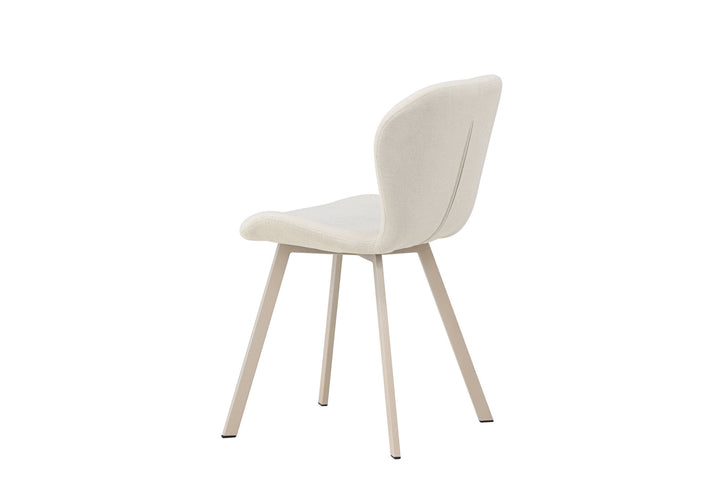 Venture Home Lilja Dining Chair 2-pack - Beige / Beige Fabric