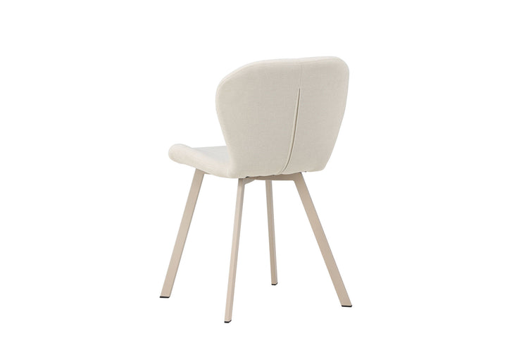 Venture Home Lilja Dining Chair 2-pack - Beige / Beige Fabric