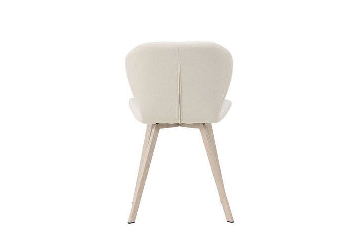 Venture Home Lilja Dining Chair 2-pack - Beige / Beige Fabric