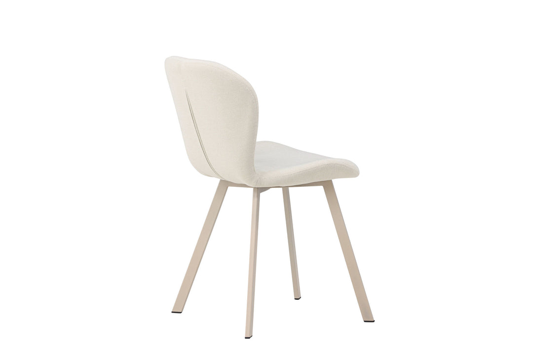 Venture Home Lilja Dining Chair 2-pack - Beige / Beige Fabric