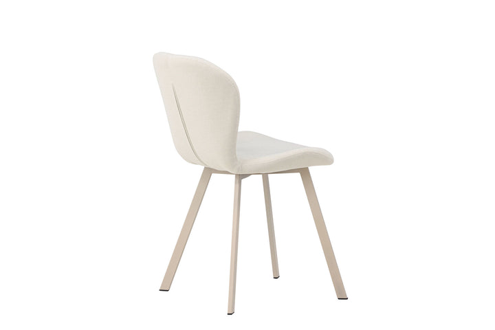 Venture Home Lilja Dining Chair 2-pack - Beige / Beige Fabric