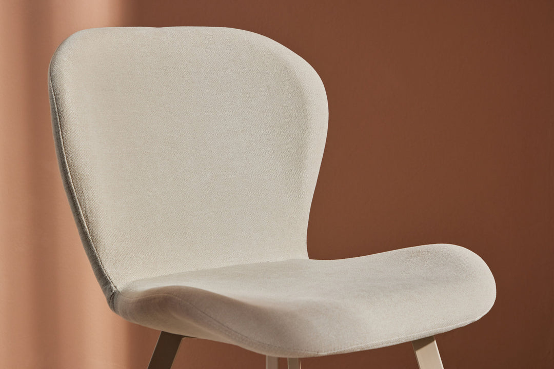 Venture Home Lilja Dining Chair 2-pack - Beige / Beige Fabric