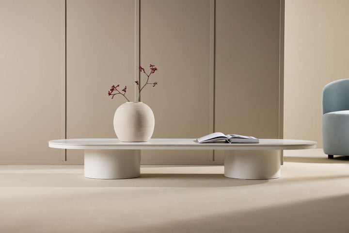 Venture Home Narvik Sofa Table - Beige Sintered Stone