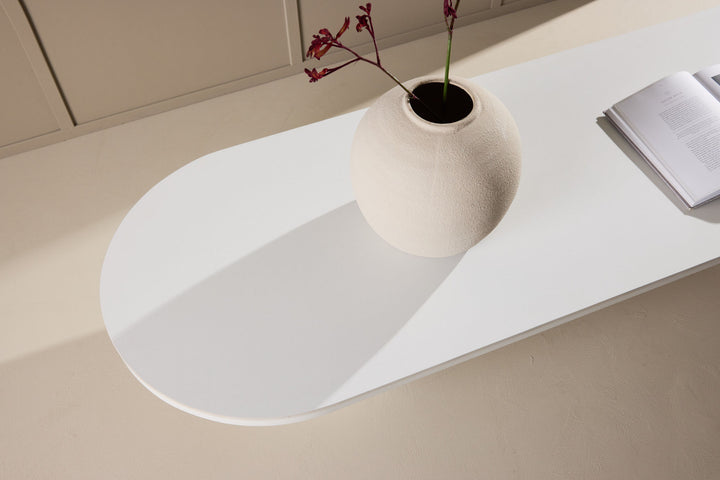 Venture Home Narvik Sofa Table - Beige Sintered Stone