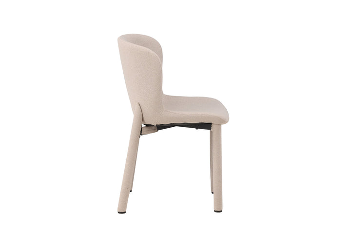 Venture Home Astoria Dining Chair 2-pack - Beige Boucle