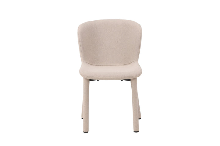 Venture Home Astoria Dining Chair 2-pack - Beige Boucle