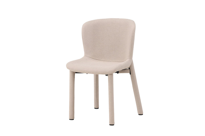 Venture Home Astoria Dining Chair 2-pack - Beige Boucle