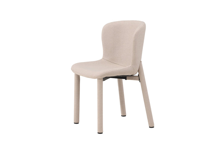 Venture Home Astoria Dining Chair 2-pack - Beige Boucle