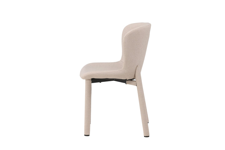 Venture Home Astoria Dining Chair 2-pack - Beige Boucle