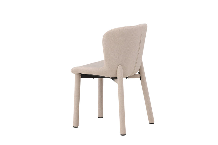 Venture Home Astoria Dining Chair 2-pack - Beige Boucle