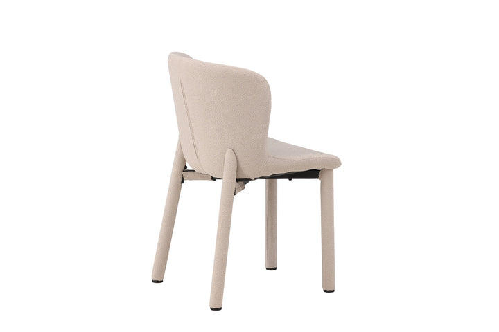 Venture Home Astoria Dining Chair 2-pack - Beige Boucle