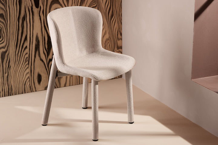 Venture Home Astoria Dining Chair 2-pack - Beige Boucle