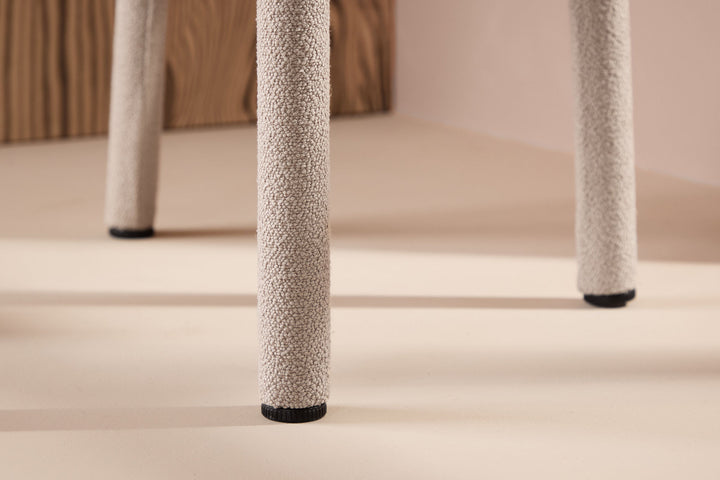 Venture Home Astoria Dining Chair 2-pack - Beige Boucle