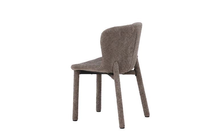 Venture Home Astoria Dining Chair 2-pack - Brown Boucle