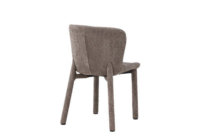 Venture Home Astoria Dining Chair 2-pack - Brown Boucle