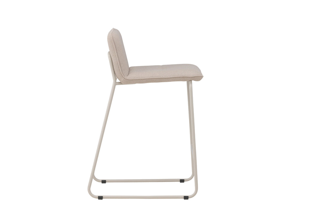 Venture Home Bisbee Bar Chair 2-pack - Beige/ Beige boucle