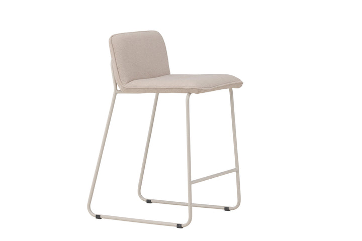 Venture Home Bisbee Bar Chair 2-pack - Beige/ Beige boucle
