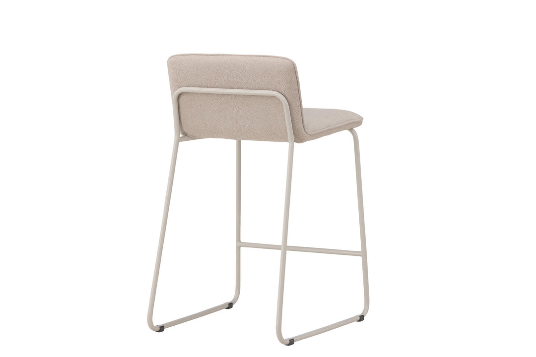 Venture Home Bisbee Bar Chair 2-pack - Beige/ Beige boucle