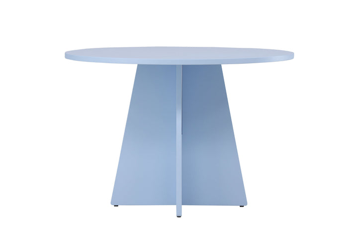 Venture Home Bootcut Dining Table ⌀110 - Baby Blue /