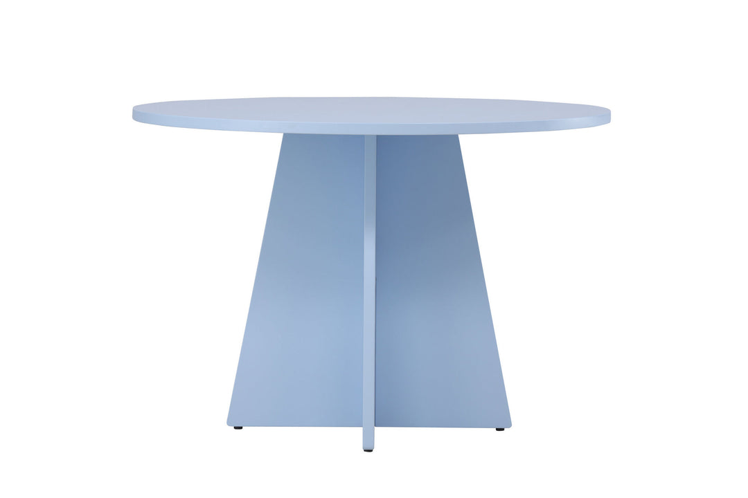 Venture Home Bootcut Dining Table ⌀110 - Baby Blue /
