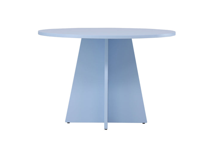 Venture Home Bootcut Dining Table ⌀110 - Baby Blue /