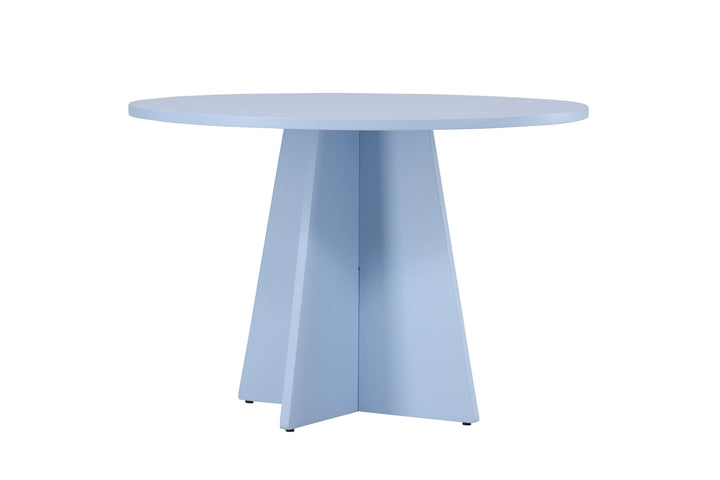 Venture Home Bootcut Dining Table ⌀110 - Baby Blue /