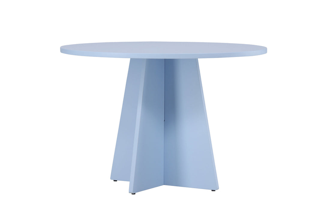 Venture Home Bootcut Dining Table ⌀110 - Baby Blue /