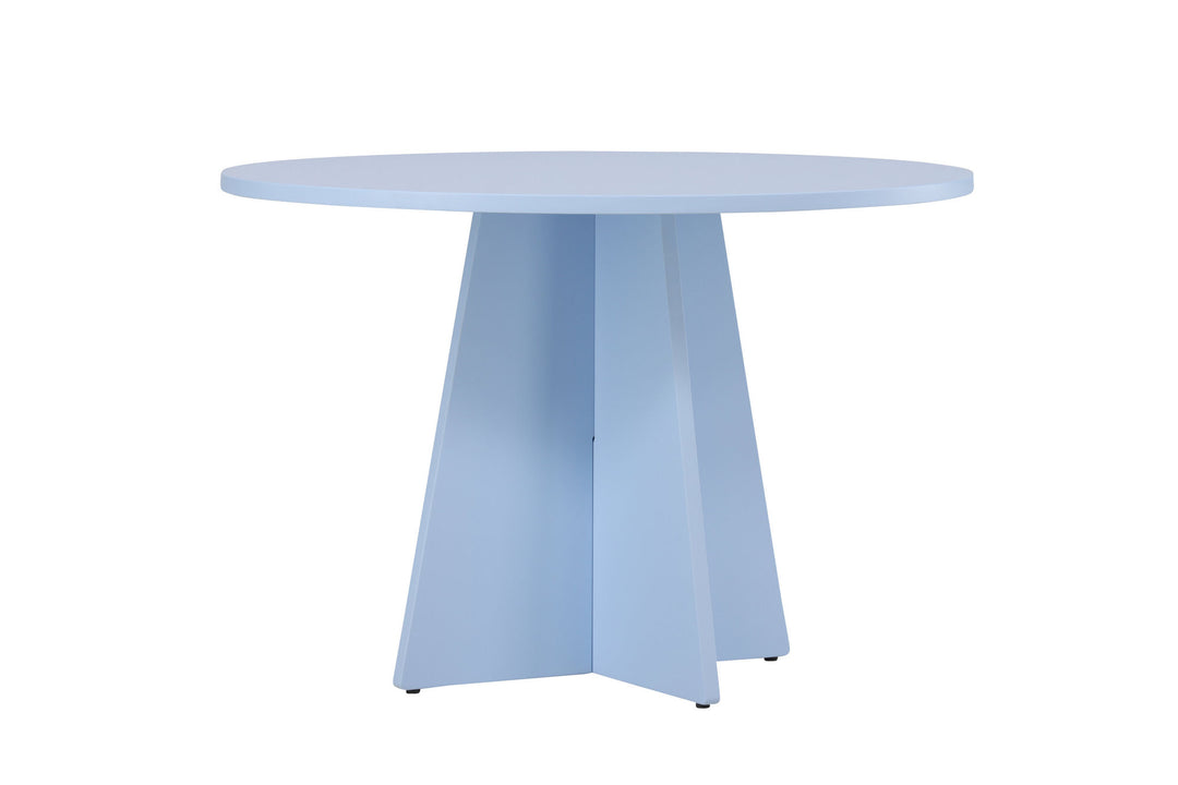 Venture Home Bootcut Dining Table ⌀110 - Baby Blue /