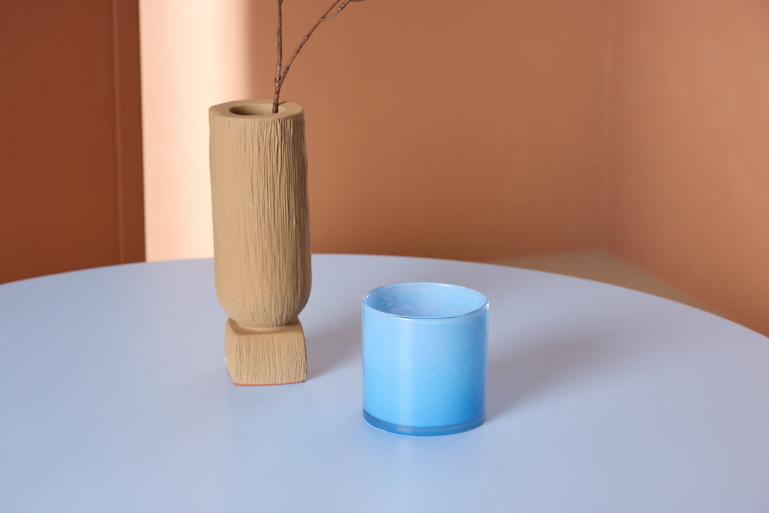 Venture Home Bootcut Dining Table ⌀110 - Baby Blue /