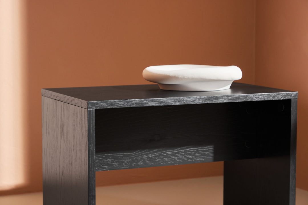 Venture Home Juni Side Table - Black Veneer