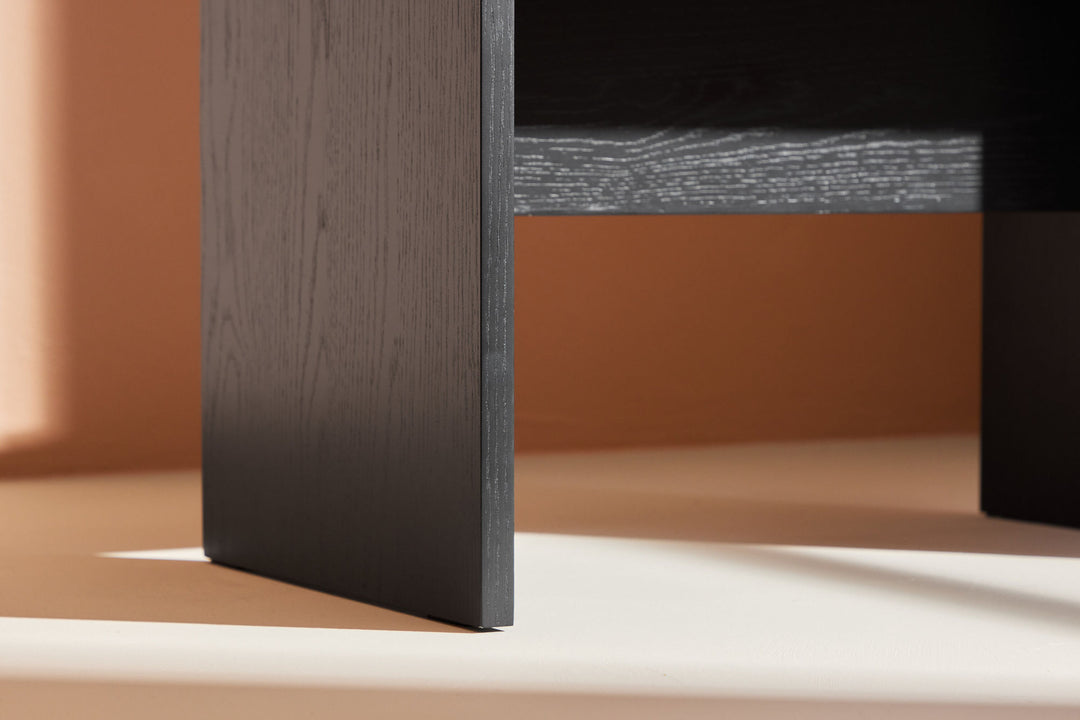 Venture Home Juni Side Table - Black Veneer