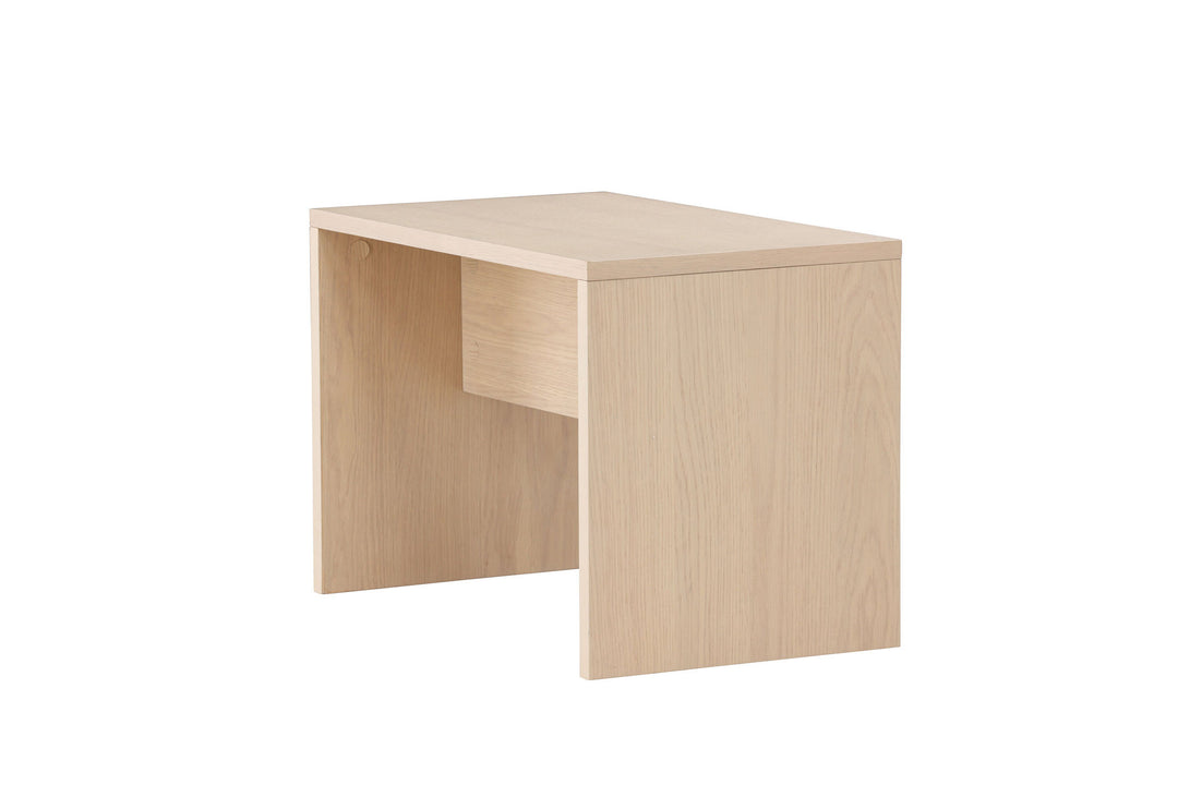 Venture Home Juni Side Table - Whitewash Veneer