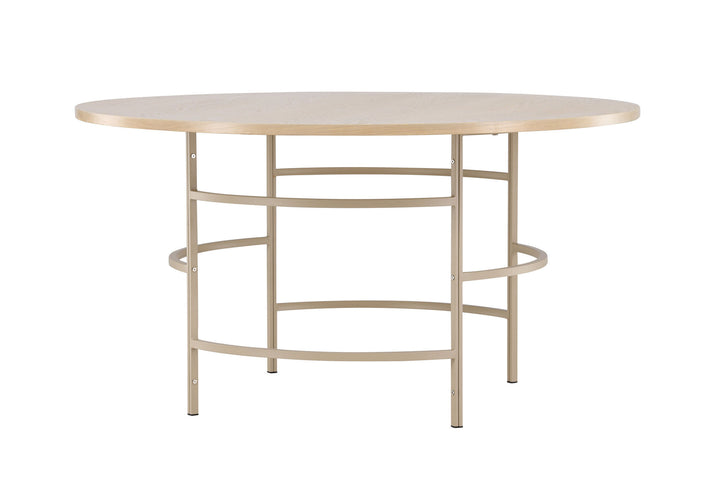 Venture Home Copenhagen Dining Table ⌀140x74  - Whitewash / Beige