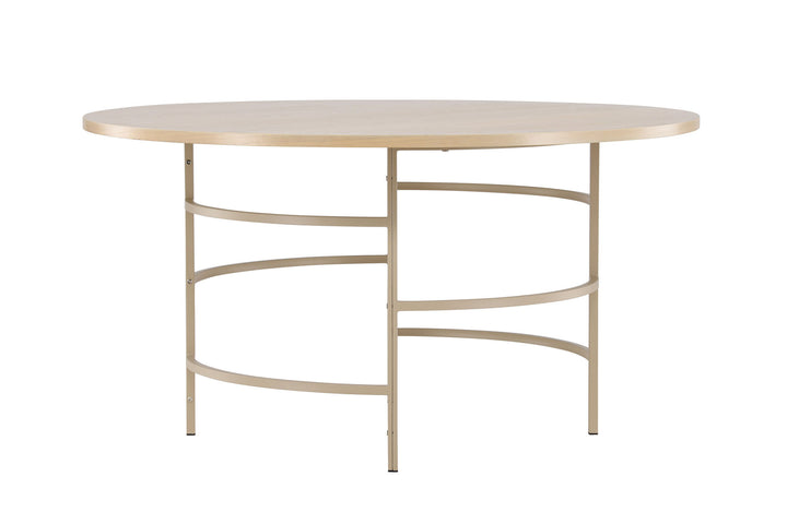 Venture Home Copenhagen Dining Table ⌀140x74  - Whitewash / Beige