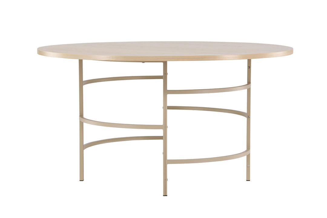 Venture Home Copenhagen Dining Table ⌀140x74  - Whitewash / Beige