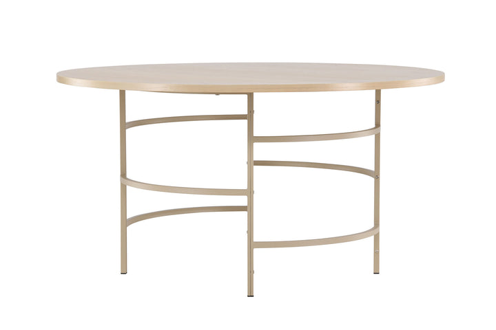 Venture Home Copenhagen Dining Table ⌀140x74  - Whitewash / Beige