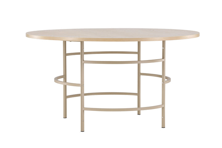 Venture Home Copenhagen Dining Table ⌀140x74  - Whitewash / Beige
