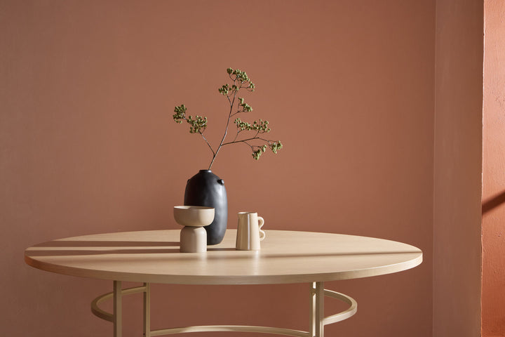 Venture Home Copenhagen Dining Table ⌀140x74  - Whitewash / Beige