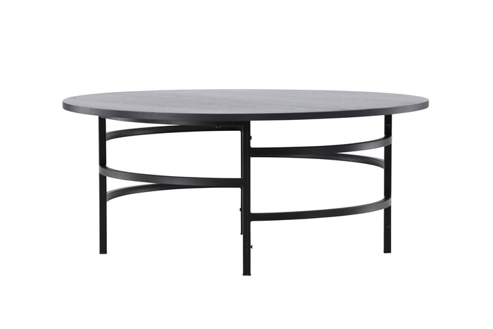 Venture Home Copenhagen Sofa Table ⌀100x42,5 - Black/ Black